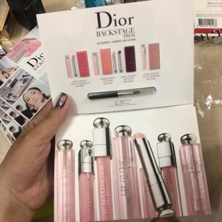 Vỉ son dưỡng DIOR mini