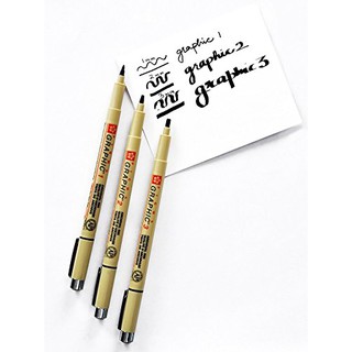 Bút đồ họa Sakura Pigma Graphic - Màu đen