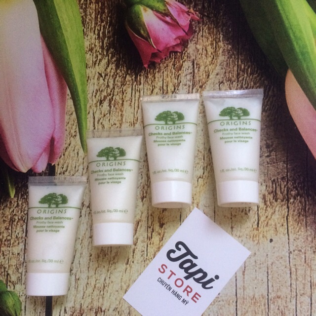Sữa rửa mặt Origins Checks & Balances Frothy Face Wash