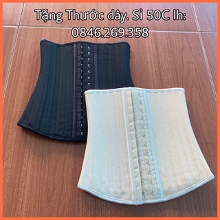 [ Có 3Xs] ĐAI LATEX 25 XƯƠNG NHẬP KHẦU 24-26-29cm ( TẶNG THƯỚC DÂY + KEM TAN MỠ LẠNH BÉ)