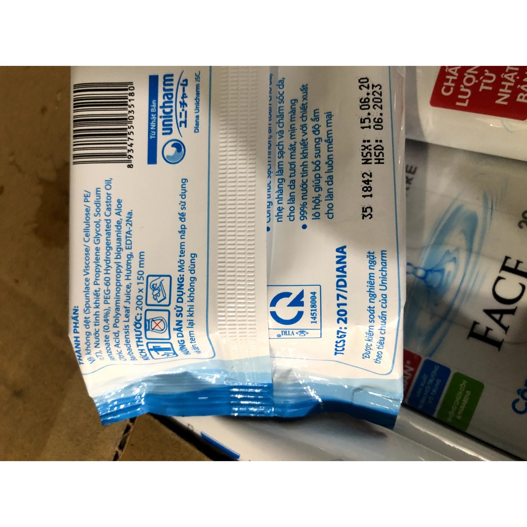 Khăn Ướt Fressi Care Face 20 miếng 1 gói