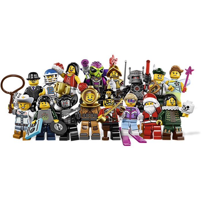 Lego 8833 - Nhân vật Lego Minifigures Series 8