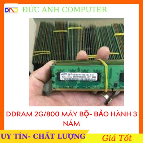 Ram 2g Bus 800 - DDR2 - Hàng Tháo Máy Bộ - Bảo Hành 3 Năm | BigBuy360 - bigbuy360.vn