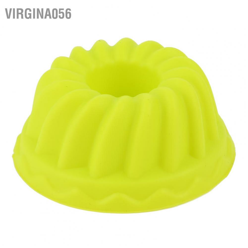 12 Khuôn Làm Bánh Muffin Mini Bằng Silicone Không Dính Virgina056