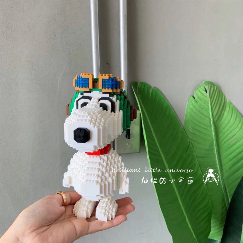 Bộ đồ chơi lắp ráp Lego hình chú chó Snoopy dễ thương