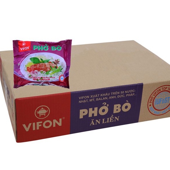 Phở bò Vifon / Phở gà Vifon 65g/gói (1 gói)