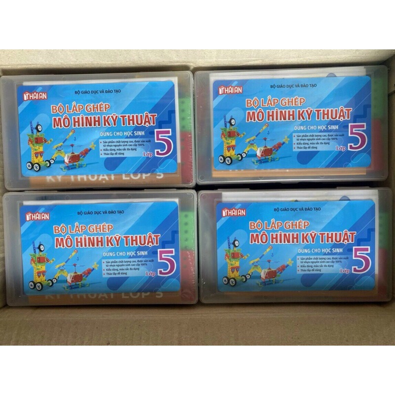 Bộ mô hình lắp ráp Kỹ thuật lớp 5 Thái An