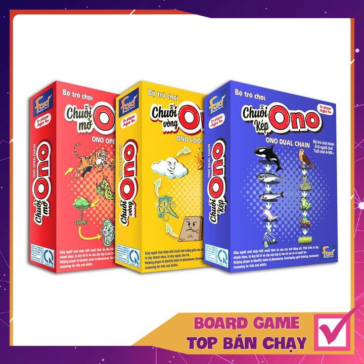 [KHÔNG HAY TRẢ TIỀN] Board game-Flashcard-Chuỗi Ono Foxi-đồ chơi trẻ em-thẻ thông minh-tư duy-vui nhộn-ghi nhớ logic.