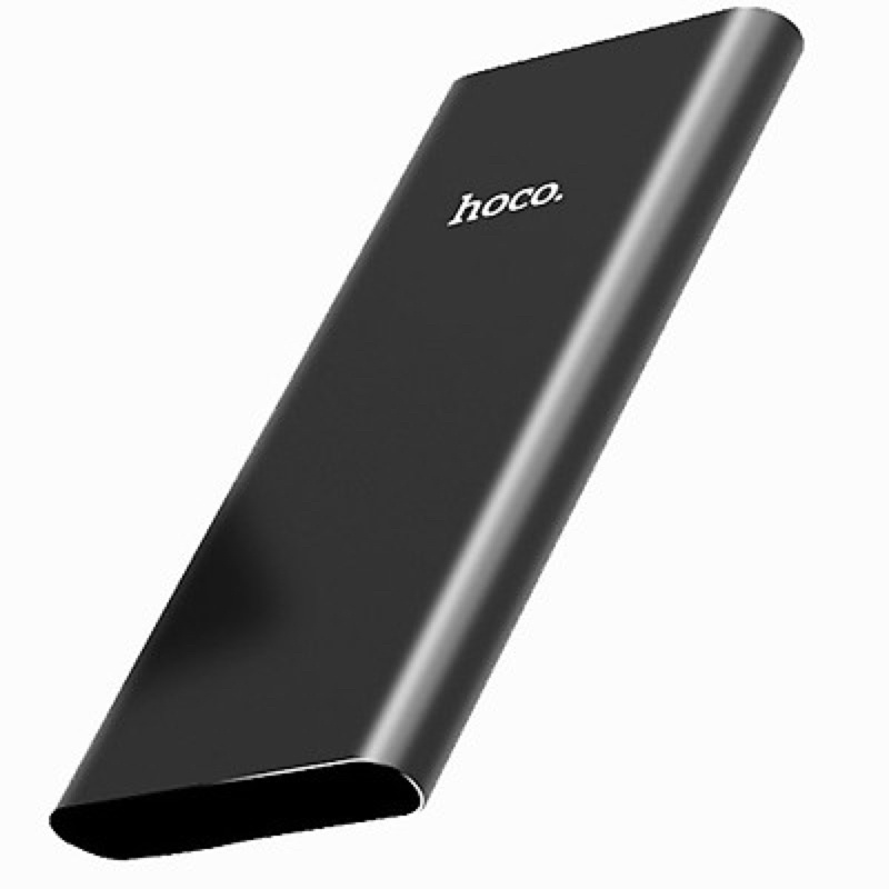 Pin sạc dự phòng Hoco B16 Metal 10000mAh siêu mỏng - lõi Polymer (đen) - Hàng chính hãng