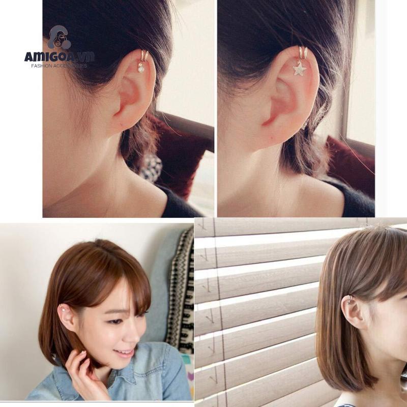 【amigoa.vn】Kẹp Tai Không Xỏ Lỗ