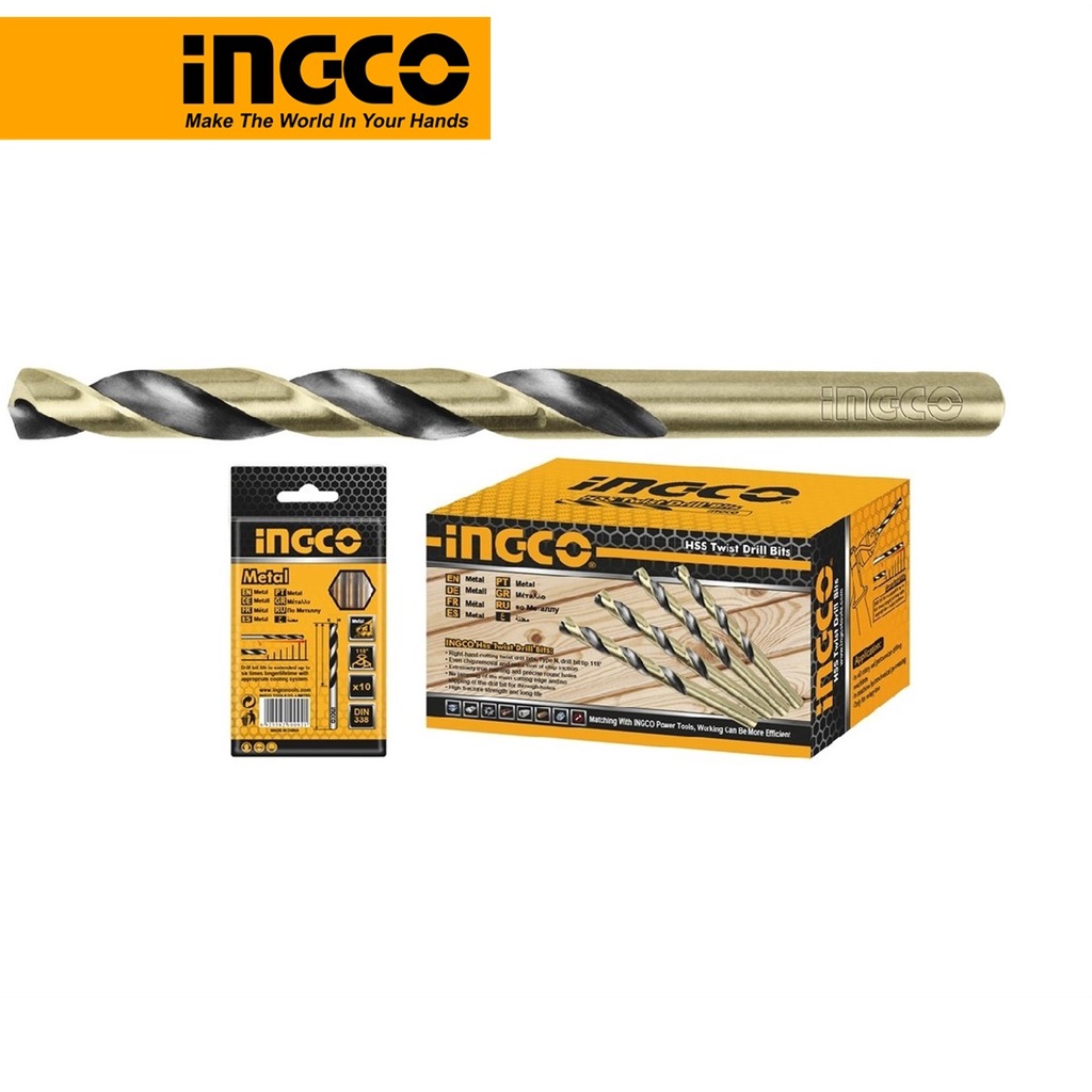Bộ 5 mũi khoan sắt 8mm INGCO DBT1100803