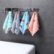 Sét 10 chiếc khăn lau tay đa năng có họa tiết