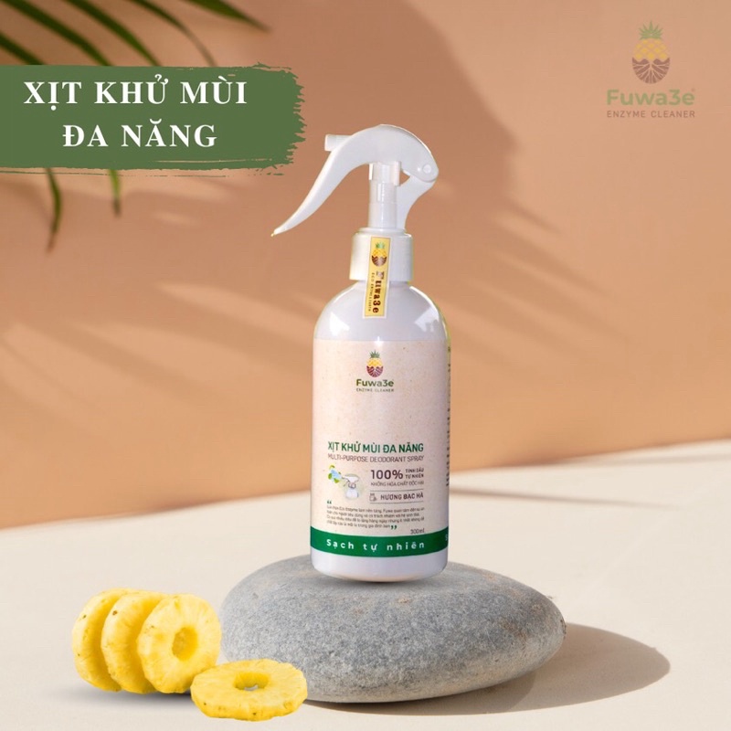 Xịt khử mùi đa năng Fuwa3e 300ml khử mùi phòng tủ quần áo xe hơi thú cưng ,G-House shop