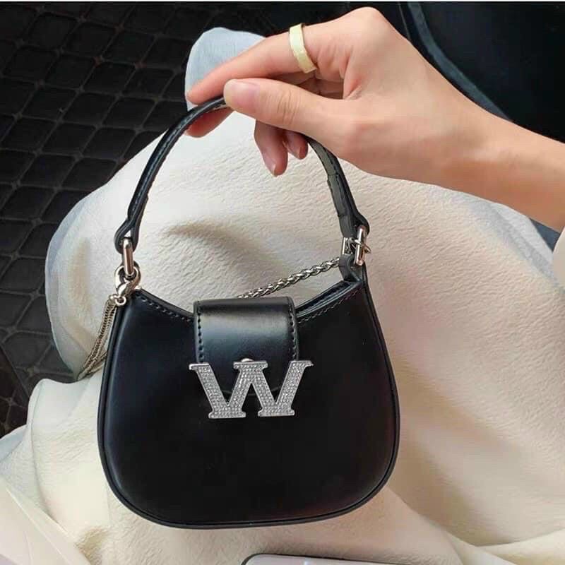 Túi Kẹp Nách Nữ ❤️XẢ KHO BÁN LỖ❤️ Túi Đeo Chéo, Đeo Vai Phối Chữ Đính Đá 250