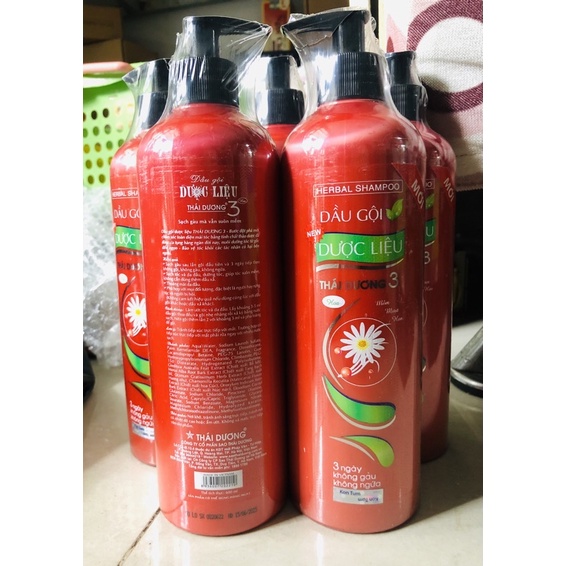 DẦU GỘI DƯỢC LIỆU THÁI DƯƠNG 3 - 480ml Hương Hoa