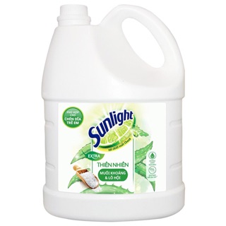 NƯỚC RỬA CHÉN SUNLIGHT CHANH, CAN 3,6 KG