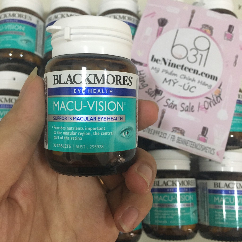 [SẴN, BILL ÚC] Viên Bổ Mắt Blackmores Eye Health Macu-Vision (30 viên) [beNineteen] | BigBuy360 - bigbuy360.vn