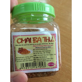 MUỐI Ô MAI BA THU 100G