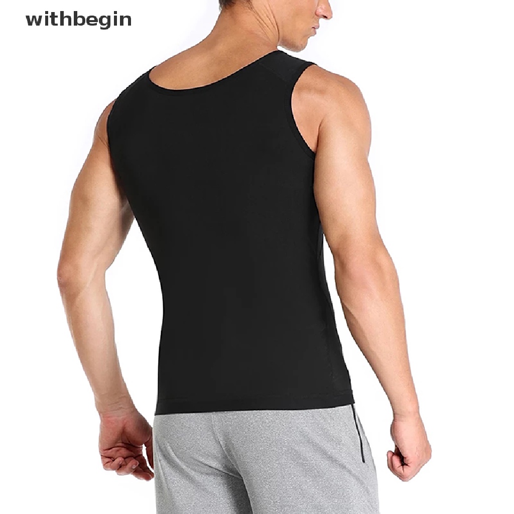 Áo Sát Nách Tập Yoga Đốt Cháy Mỡ Thừa Định Hình Cơ Thể Cho Nam