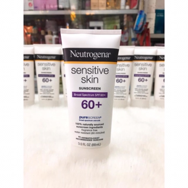 Kem Chống Nắng Neutrogena Sensitive Skin Sunscreen SPF 60+ 88ml