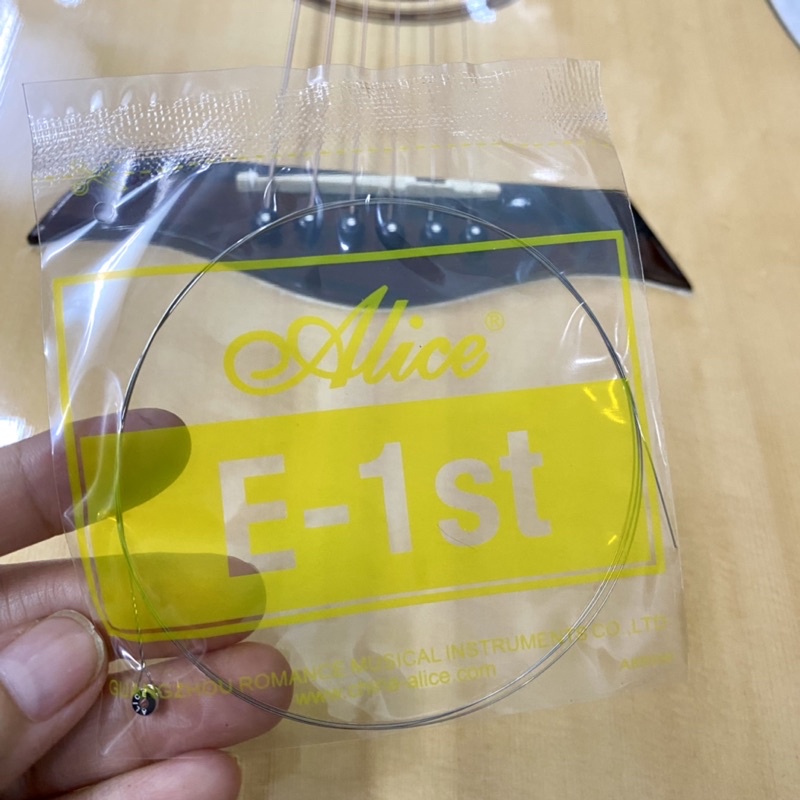 Dây đàn guitar acoustic lẻ Alice A406 từ 1-6, phụ kiện âm nhạc chính hãng