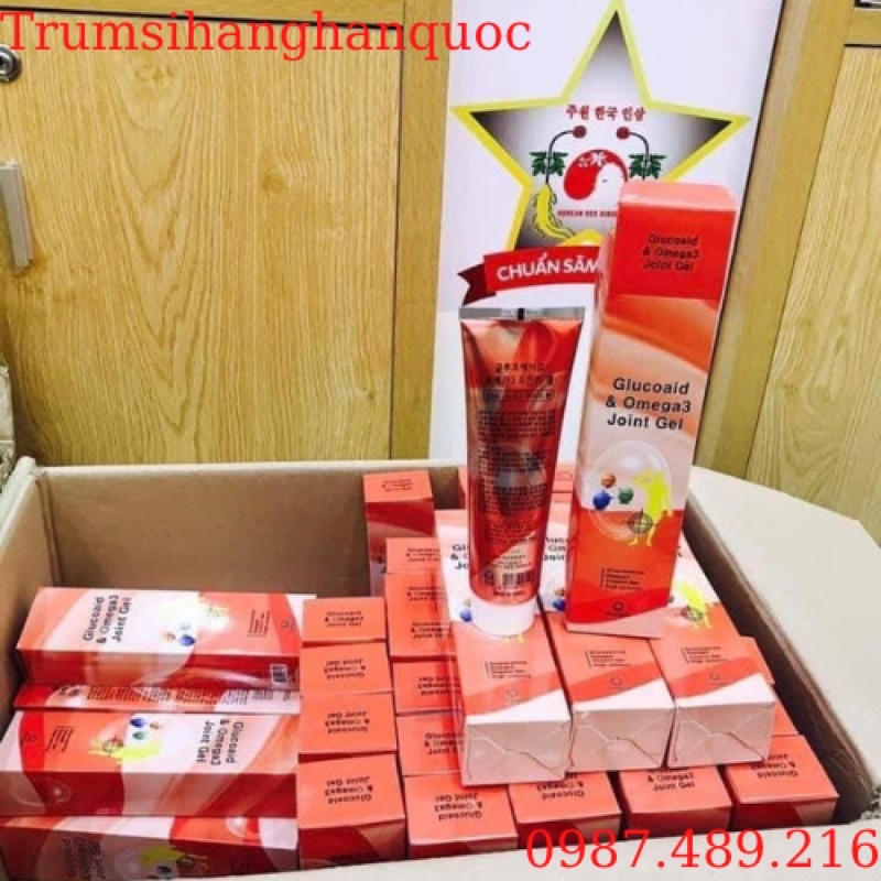 DẦU LẠNH XOA BÓP KHỚP GLUCOAID &amp; OMEGA 3 CREAM [ hàng chính hãng ]