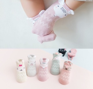 Set 5 đôi tất lưới SKIDS Tiny cho bé (giao màu ngẫu nhiên theo giới tính)