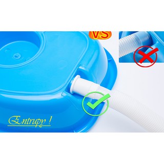 Chậu gội đầu tại giường, Máng Gội Đầu Nhựa Nguyên Sinh 99.9% Cho Bà Bầu Người Già Người Bệnh Trẻ Em
