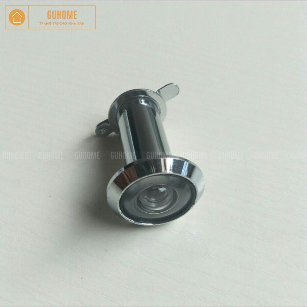 Mắt thần gắn cửa inox góc nhìn 200 độ
