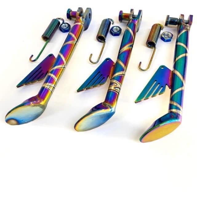 Chân chống cánh chim Titan 7 màu gắn thông dụng các dòng xe máy