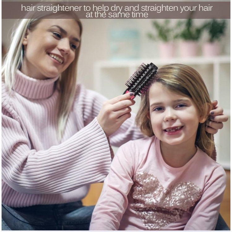 Lược Điện Chải Tóc Thẳng / Xoăn / Sấy Tóc 1000W Chất Lượng Cao