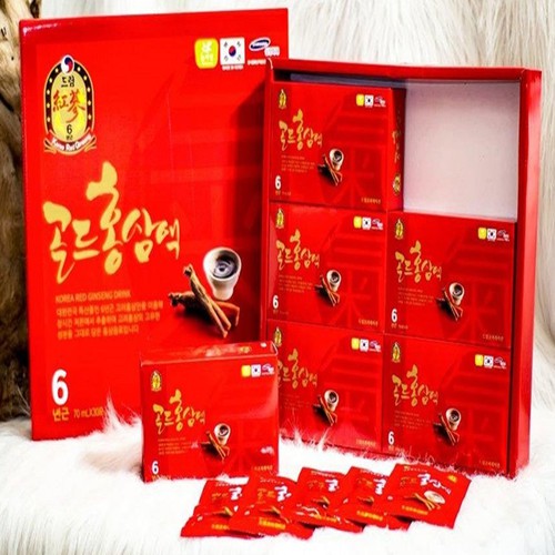 Nước hồng sâm 6 năm tuổi Korean Red Ginseng Drink Sobaek