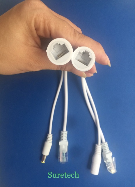 Bộ cáp chia chuyển đổi nguồn POE chuyên dùng cho camera