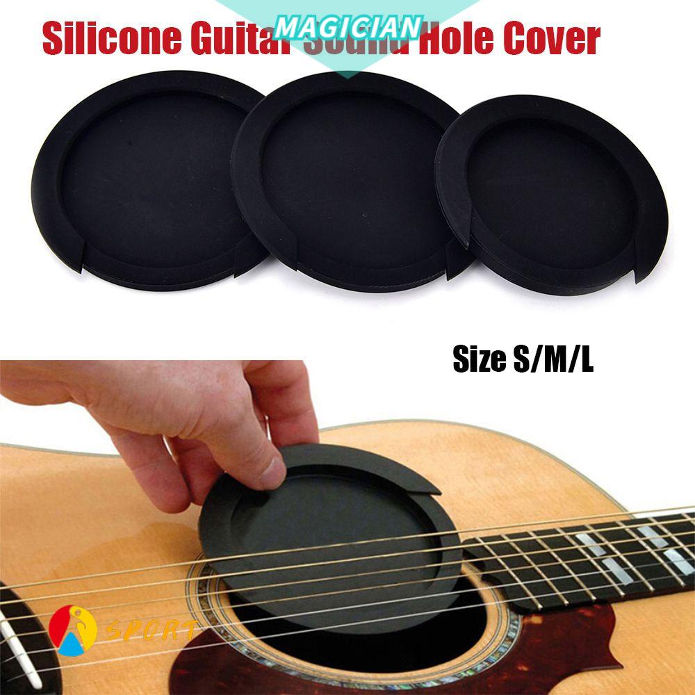 Phụ Kiện Chặn Lỗ Thoát Âm Đàn Guitar Bằng Silicone Chất Lượng Cao Size S/M/L