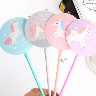 A14 Bút mực quạt hình kì lân Unicorn