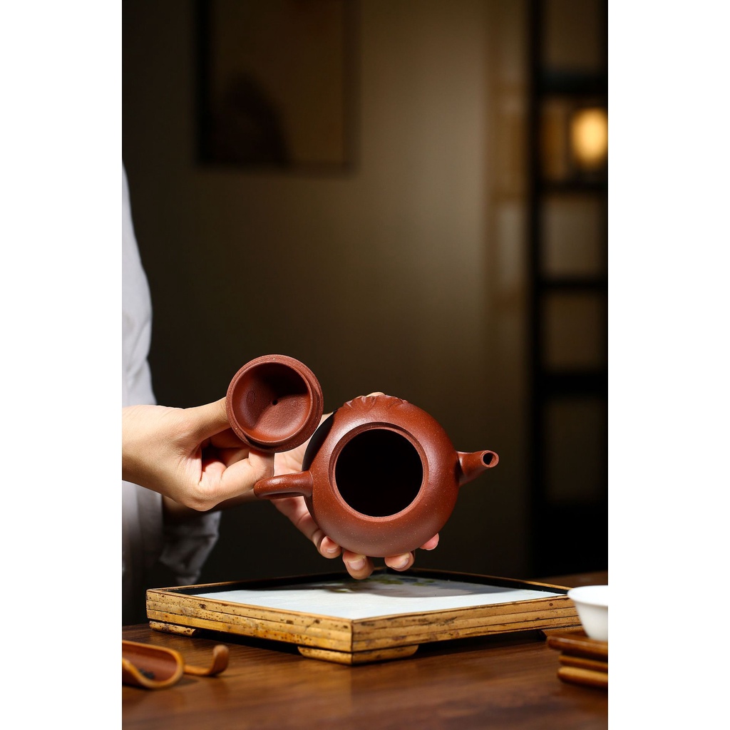 Ấm Tử Sa Nghi Hưng Phật Bà Quan Âm 380 ml (Giáng Pha Nê)