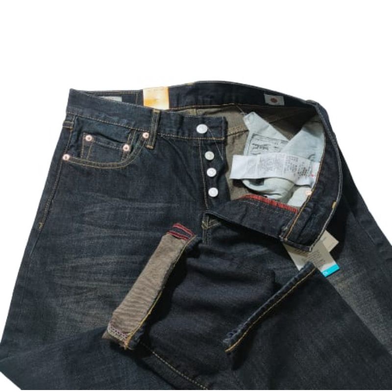 Quần jean dài Levis 501 cao cấp kiểu Nhật Bản cá tính cho nam