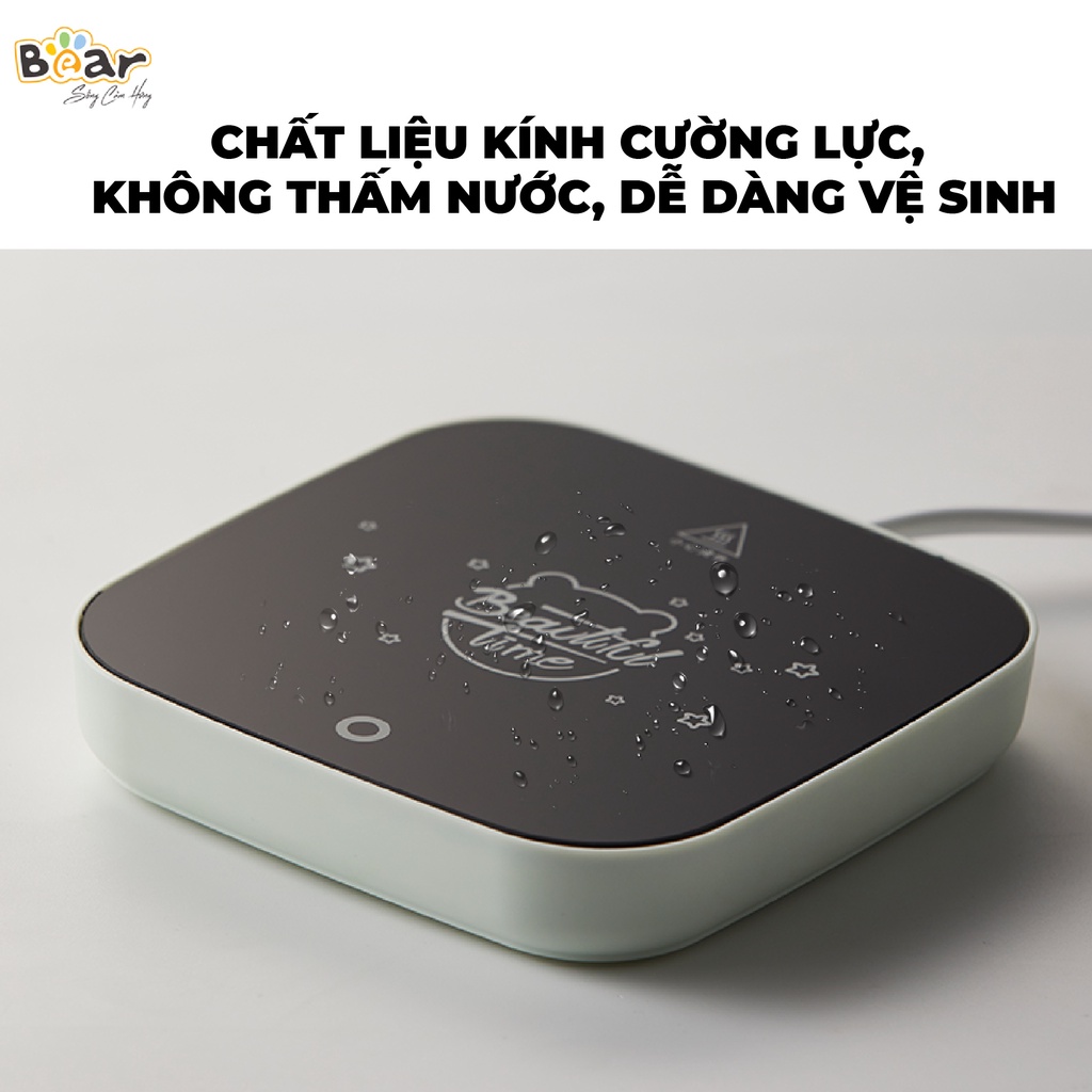 Đế Làm Nóng Đồ Uống Bear Hâm Trà, Hâm Sữa Nhanh, Vật Liệu An Toàn Tiết Kiệm - C16J5