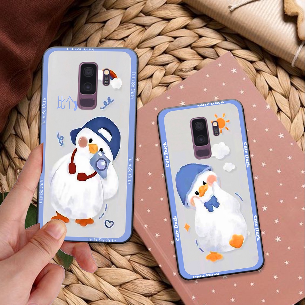 Ốp Samsung S9 / S9 Plus / S9+ bộ hình cute dễ thương gấu thỏ xinh xắn vẽ tay lạ mắt