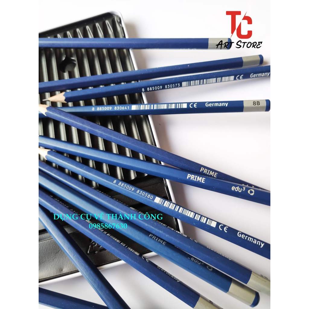 12 Cây bút chì vẽ kỹ thuật EDU3