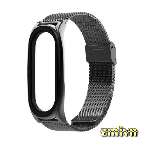 Xiaomi Miband 5 _ Dây đeo kim loại MIJOBS thay thế Xiaomi Miband 5 bản Plus