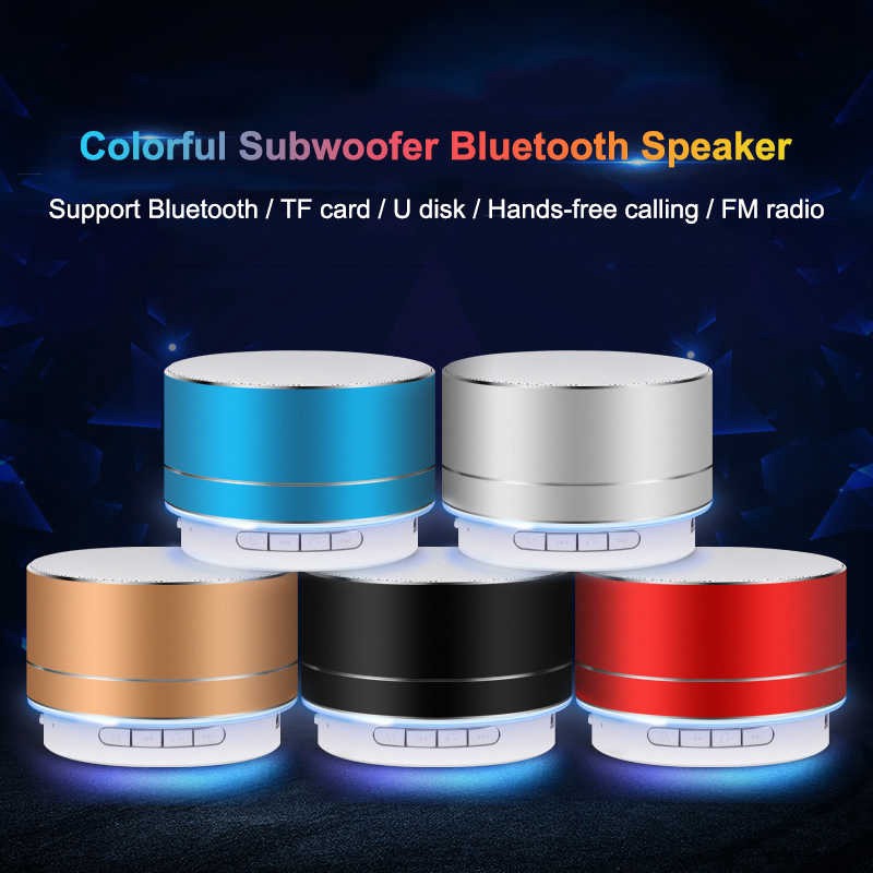 Loa Bluetooth Không Dây Mini Hỗ Trợ Thẻ Tf Có Mic