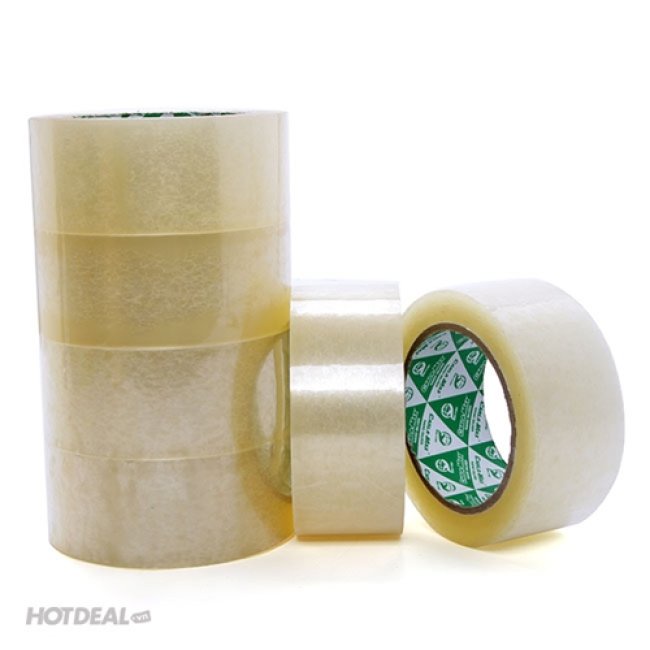 Combo 6 cuộn Băng keo trong 48mm x 100Y