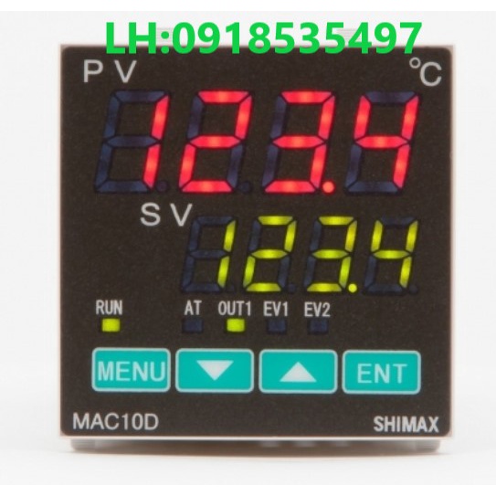 BỘ ĐIỀU KHIỂN NHIỆT ĐỘ MAC10D-MIF-2R SHIMAX