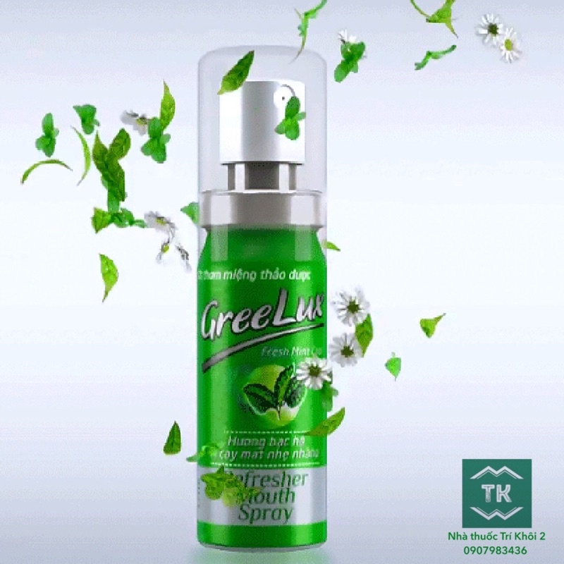 Greelux xịt thơm miệng thảo dược