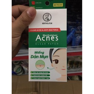 Miếng Dán Mụn Acnes Clear Patch (24 Miếng)