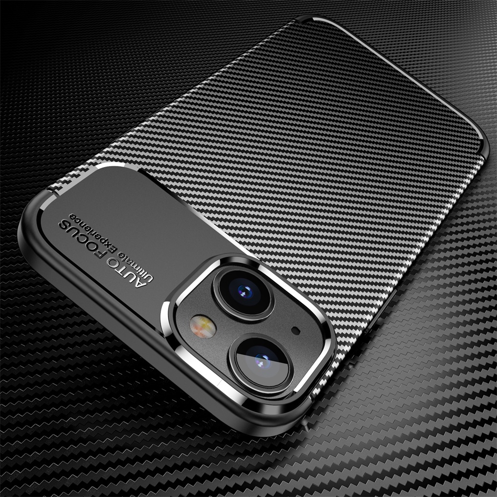Ốp Điện Thoại TPU Sợi Carbon Chống Sốc Chống Trầy Cho iPhone 14 Pro Max / iPhone 14 Pro / iPhone 14 Plus / iPhone 14