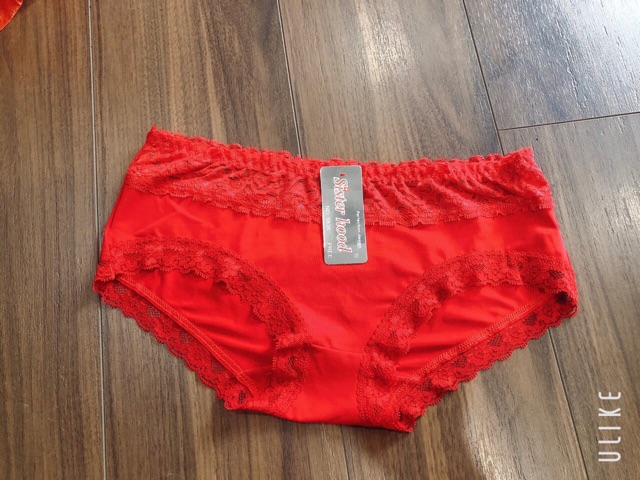 Quần lót Thái Lan SisterHood 9836 - chất thun lạnh mát lịm, phối ren siêu xinh - Freesize từ 48-58kg nhé 😍😍😍