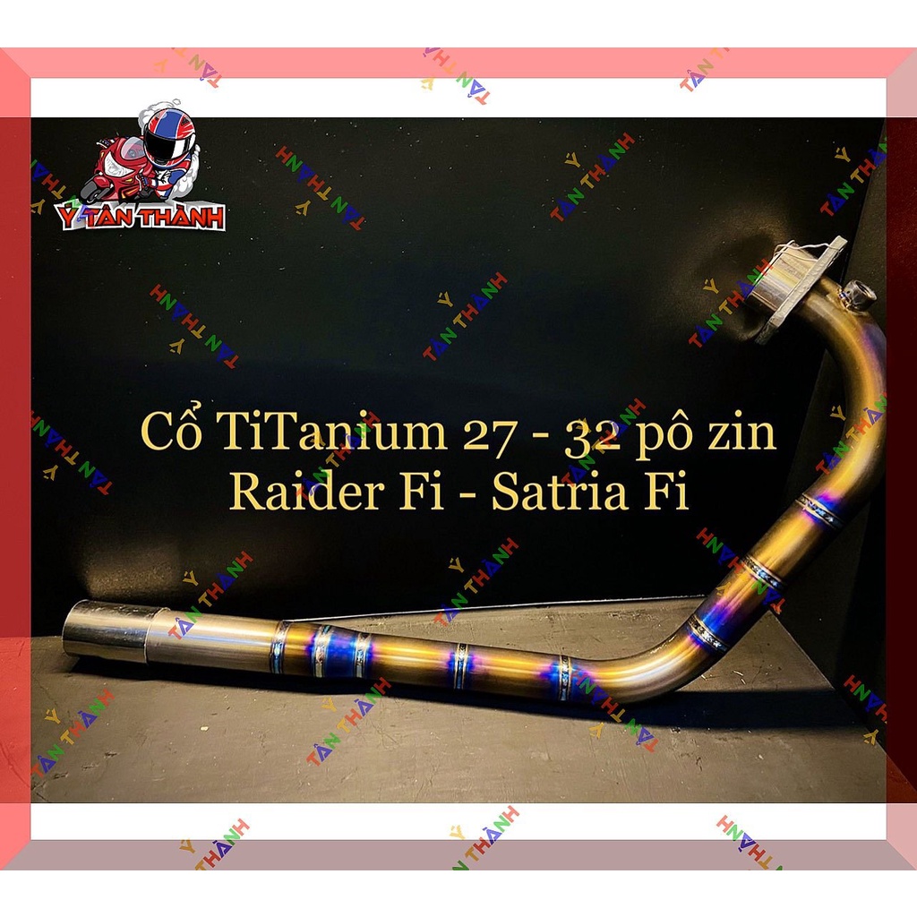 Cổ pô titan satria raider Fi Phi 27-32mm MS 08