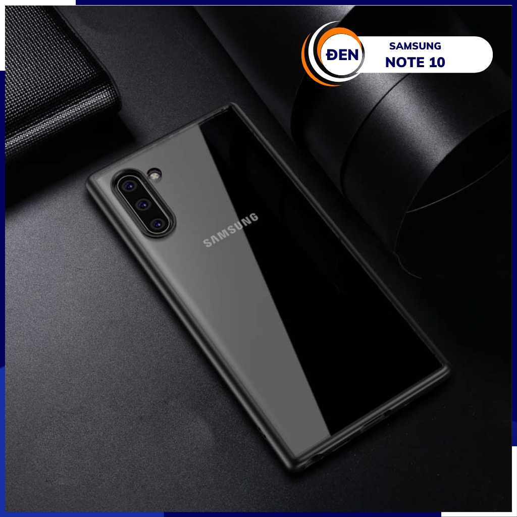 Ốp lưng note 10 plus trong suốt không ố vàng bảo vệ camera CLEAR COLOR VER 1 phụ kiện huỳnh tân store